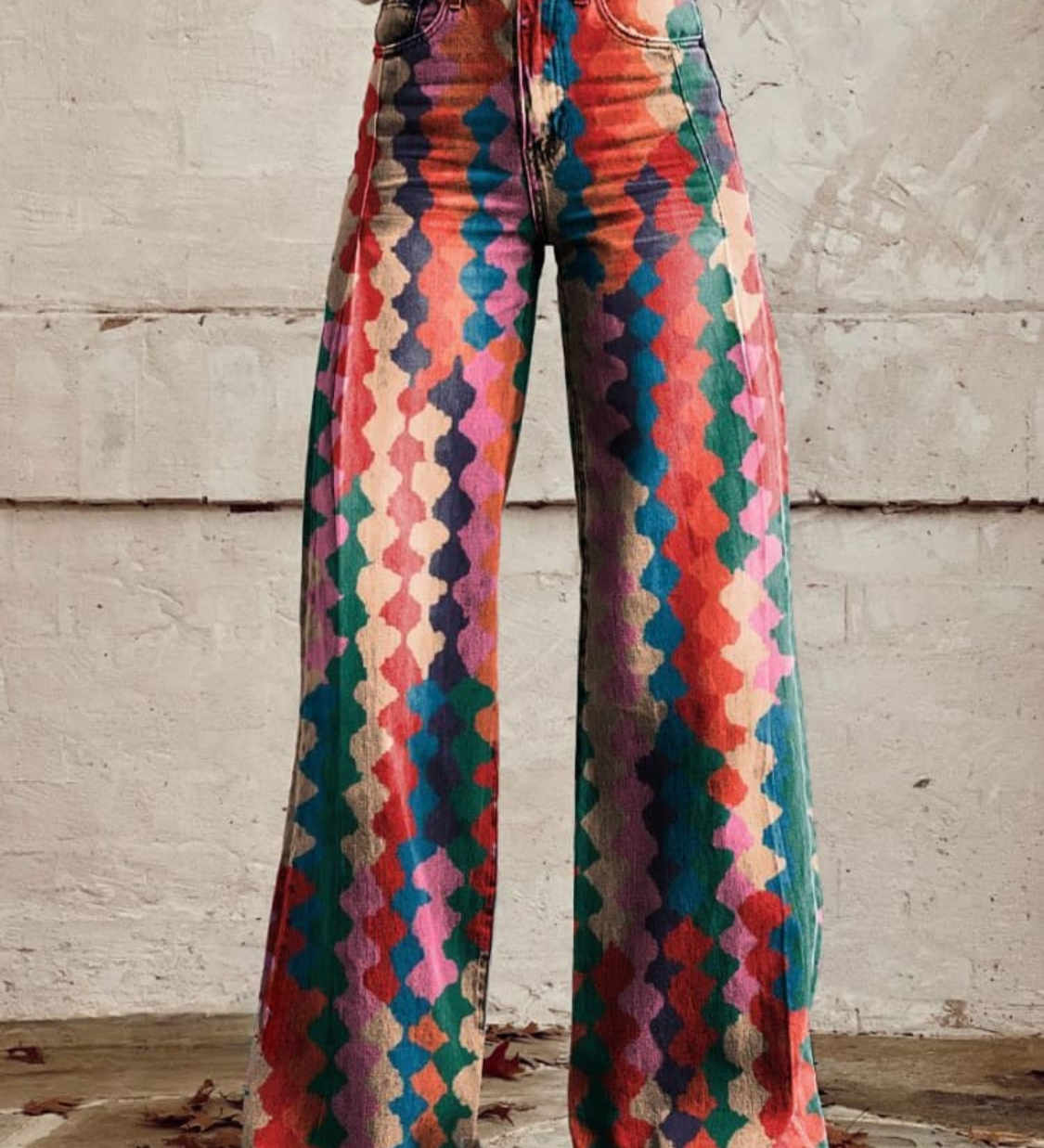 Amélie® - Elegantní Boho Kalhoty