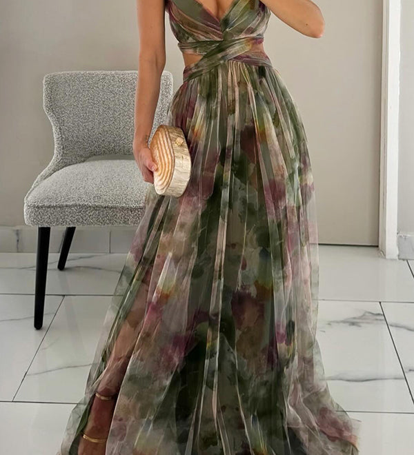 Sanne™ - Romantické Splývavé Večerní Šaty