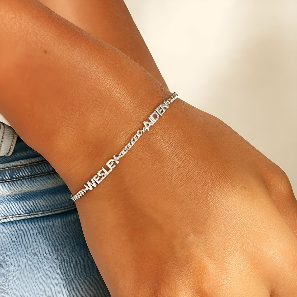 Viktorie® Prénia | Personalizovaný Náramek se Jmény Vašich Milovaných