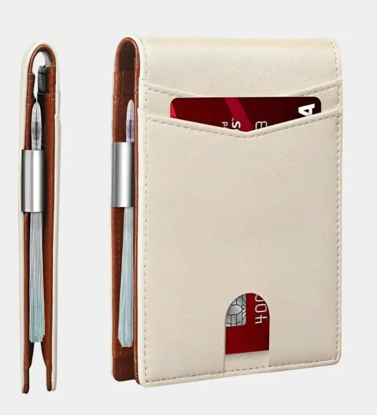 Viktorie® Minimalistická Antivandalismus Peněženka z Uhlíku